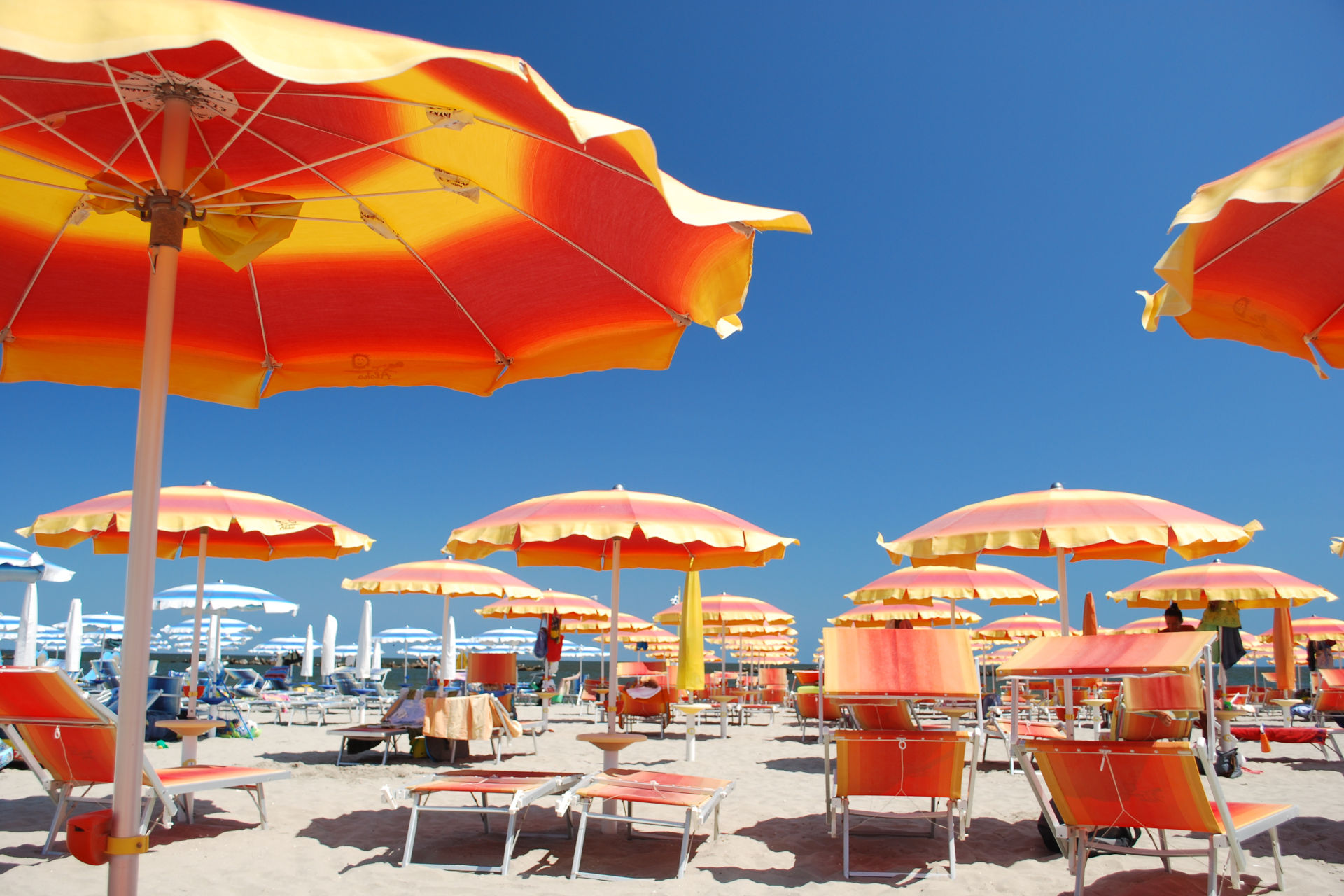 Spiaggia romagnola